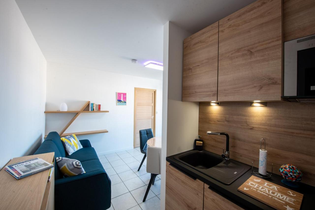 Vue Mer ! Appartement Pour 4 เลส์ซาบล์-โดล็อนน์ ภายนอก รูปภาพ